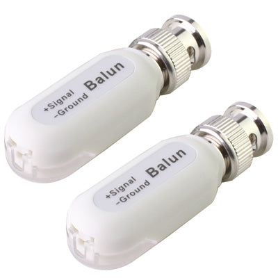 2 PCS UTP Network Video Balun CAT5 to Camera CCTV BNC DVR O-611, 206A 2 PCS UTP Network Video Balun CAT5 to Camera CCTV BNC DVR O-611, 206A